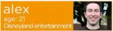 Alex - Disneyland Entertainment